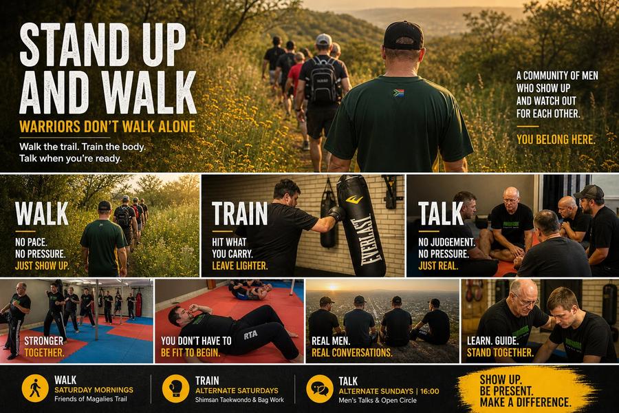 Stand Up and Walk — Warriors don't walk alone
